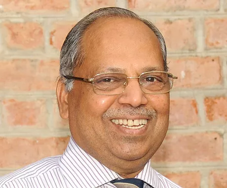 Portrait photograph of Dr. T. V. Rao.